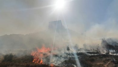 صورة مسلسل الحرائق تابع… حريق كبير في عاصون