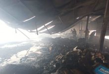 صورة بالصور: حريق كبير في الشويفات